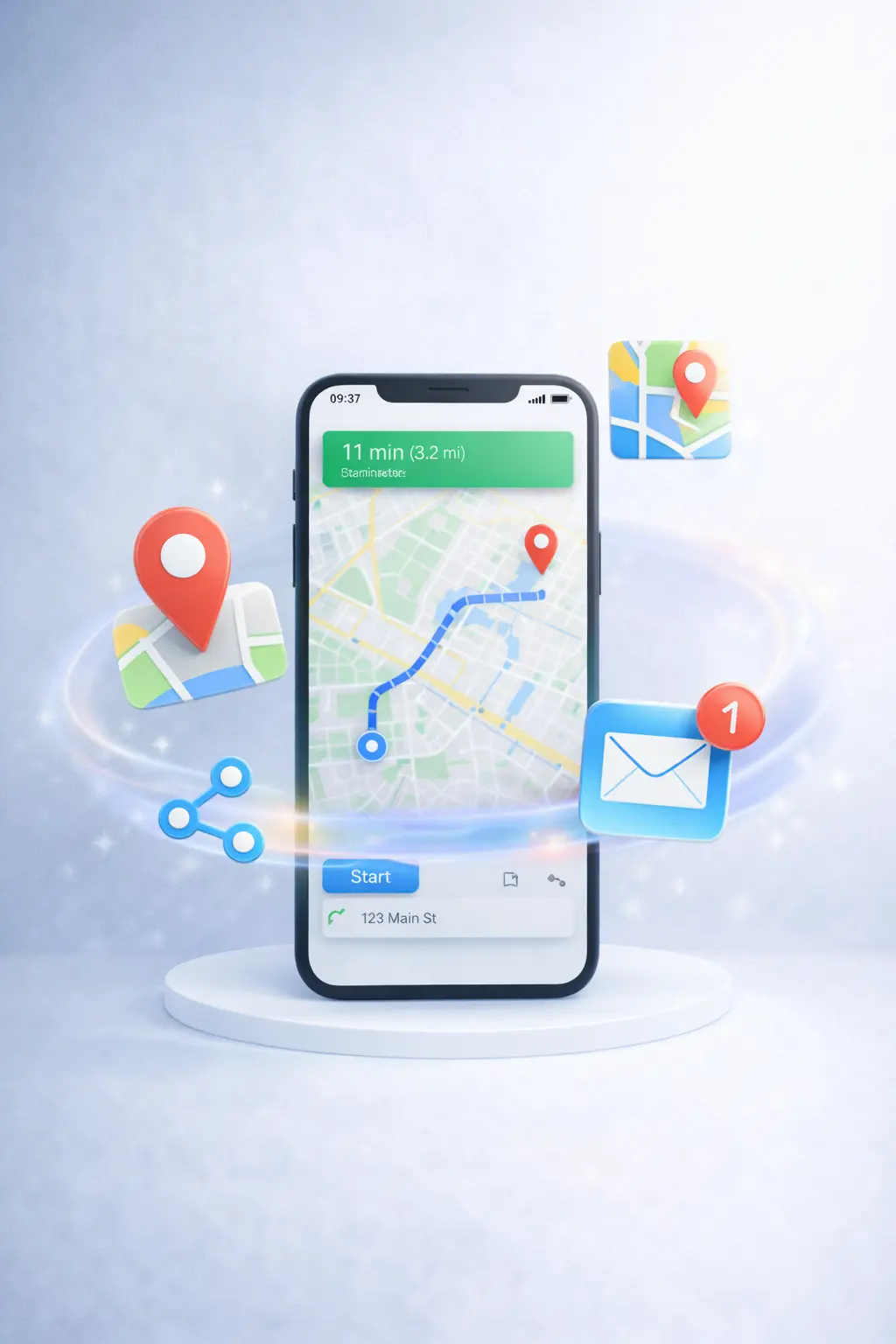 Voice powered smart navigation and directions